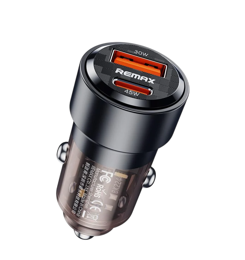 Зарядное устройство для авто Remax Walking Series PD+QC 1C+1A Fast Car Charger RCC360 75W (1970513033)