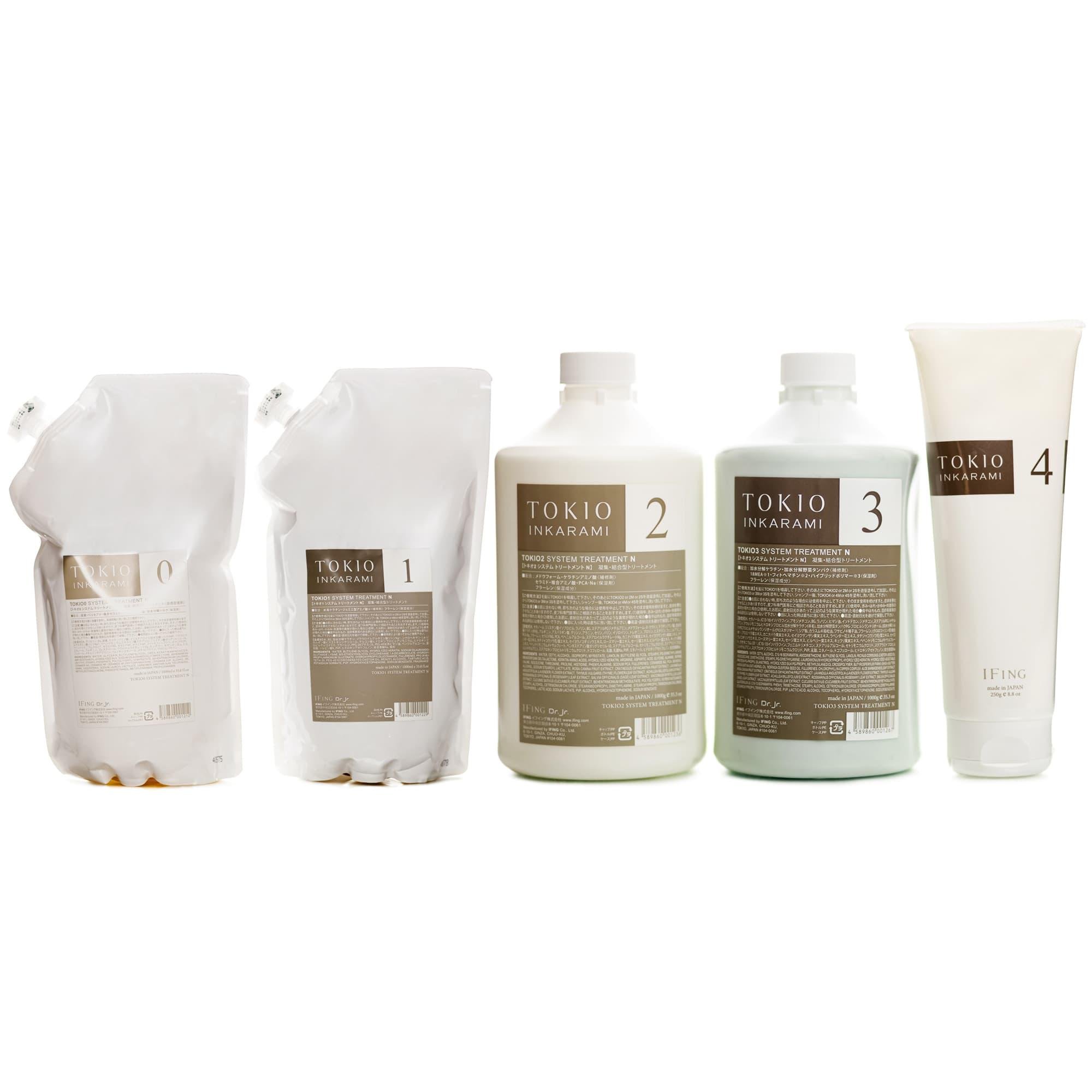 Система глубокого восстановления для тонких и мягких волос Tokio Inkarami Basic Line 5x1000 мл