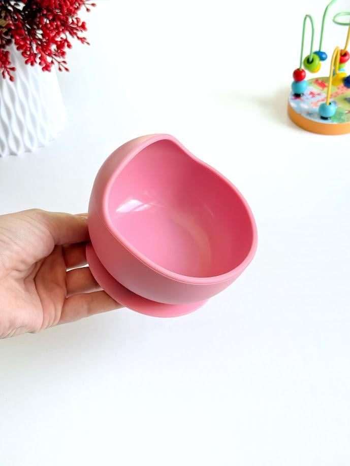 Тарелка детская силиконовая на присоске (100292) - фото 2