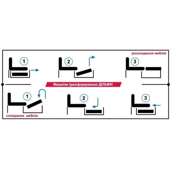 Диван розкладний у вітальню/спальню Вуді Бруклін дерево/ламінована ДСП/тканина Цегляний - фото 6 Диван розкладний у вітальню/спальню Вуді Бруклін дерево/ламінована ДСП/тканина Цегляний - фото 6
