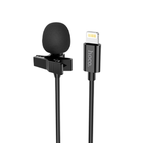 Микрофон HOCO Lightning L14 2m 2V black