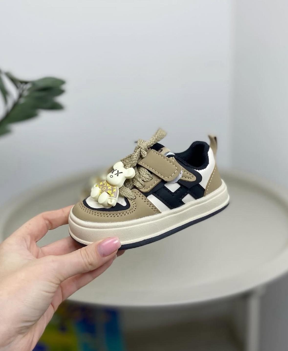 Кроссовки детские р. 20 Бежевый (792ʼ2) - фото 4