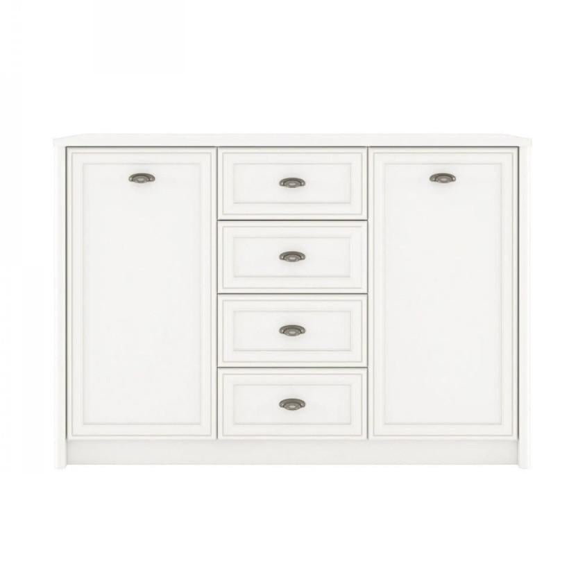 Комод в гостиную Гербор Салерно KOM2D4S Белый (GRB-1147)