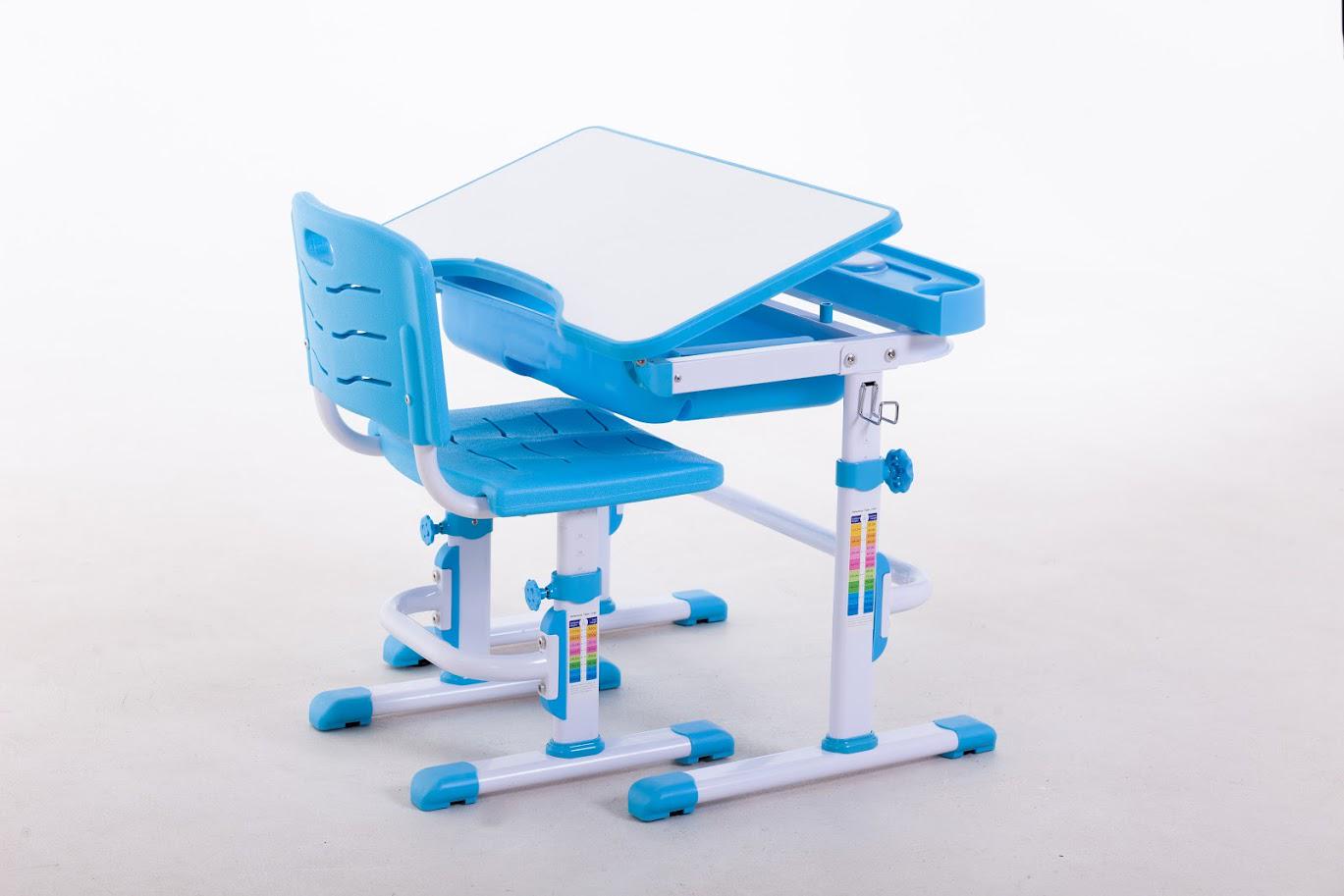Комплект мебели Sector DS70-H BLUE парта/стул (KS033) - фото 5 Комплект мебели Sector DS70-H BLUE парта/стул (KS033) - фото 5