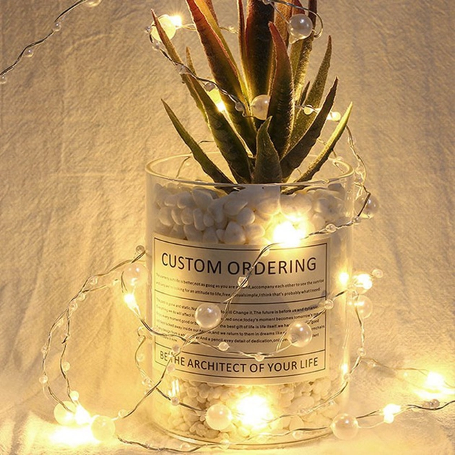 Гірлянда LED Перлини тепле світло 200 світлодіодів 20 м (42234) - фото 3 Гірлянда LED Перлини тепле світло 200 світлодіодів 20 м (42234) - фото 3