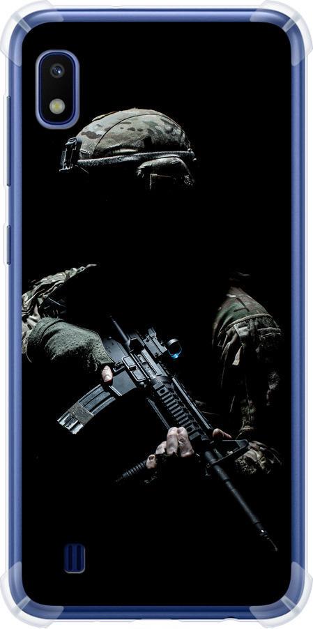 Чехол на Samsung Galaxy A10 2019 A105F Защитник v3 (5226sp-1671-42517)