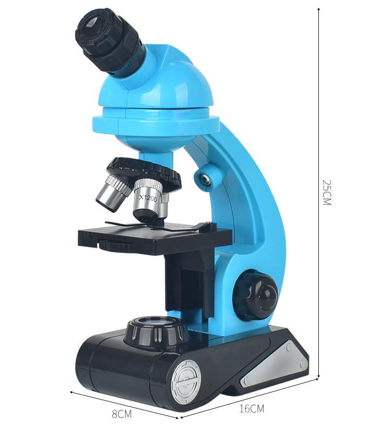 Дитячий науковий набір з мікроскопом OEM 0046B до 1200х + біологічні мікропрепарати - фото 6 Дитячий науковий набір з мікроскопом OEM 0046B до 1200х + біологічні мікропрепарати - фото 6