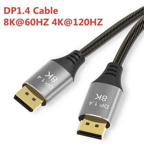 Кабель цифровой Techflex DP2DP1.4-MM-02 DisplayPort V1.4 d 6 мм 32.4 Гбит/с 144 Гц 2 м Черный (000048832) - фото 7