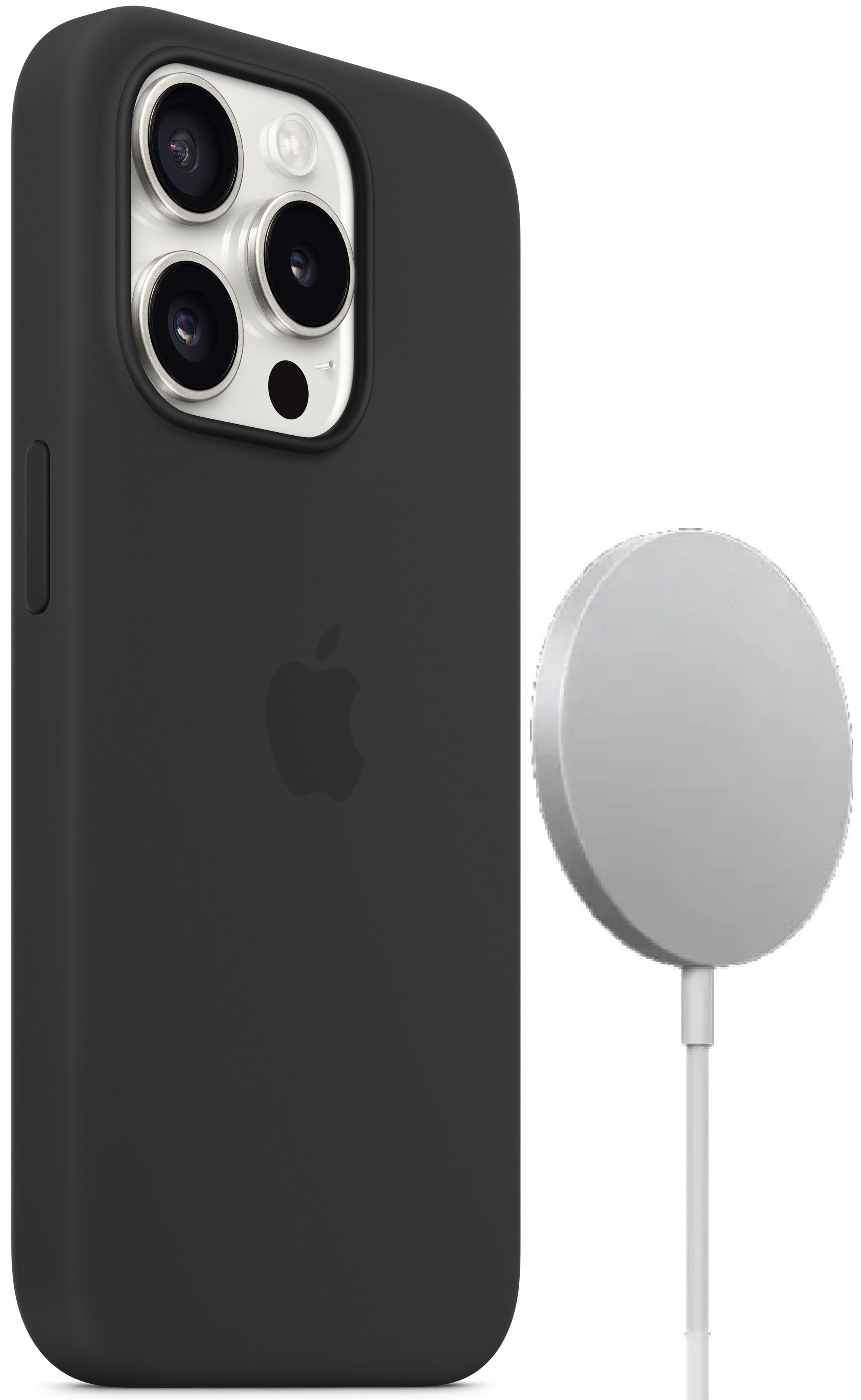 Чехол противоударный силиконовый Silicone Case MagSafe для Apple Iphone 15 Pro Max 6,7" Midnight Чехол противоударный силиконовый Silicone Case MagSafe для Apple Iphone 15 Pro Max 6,7" Midnight
