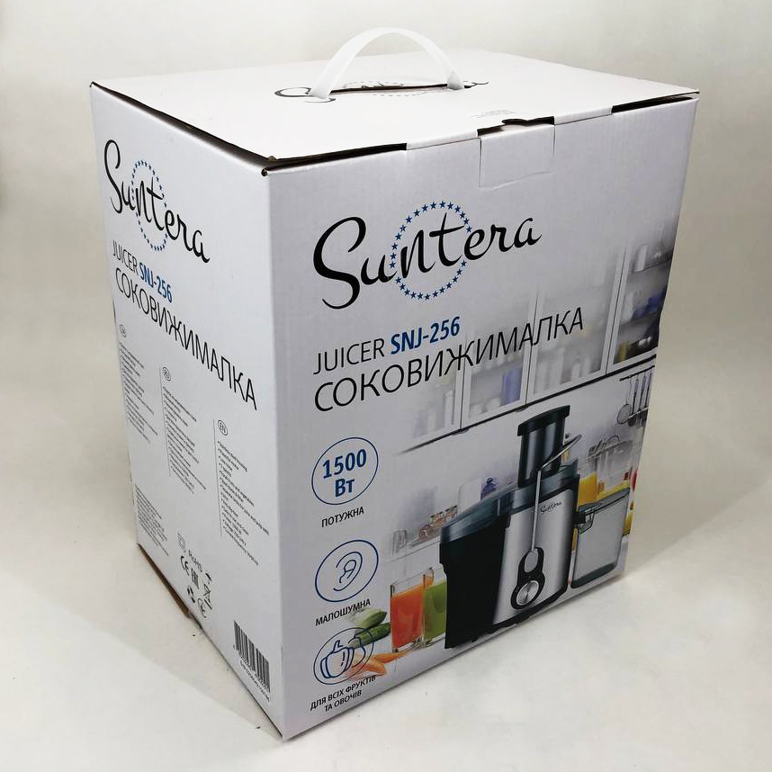 Соковыжималка Suntera SNJ-256 центробежная - фото 7 Соковыжималка Suntera SNJ-256 центробежная - фото 7