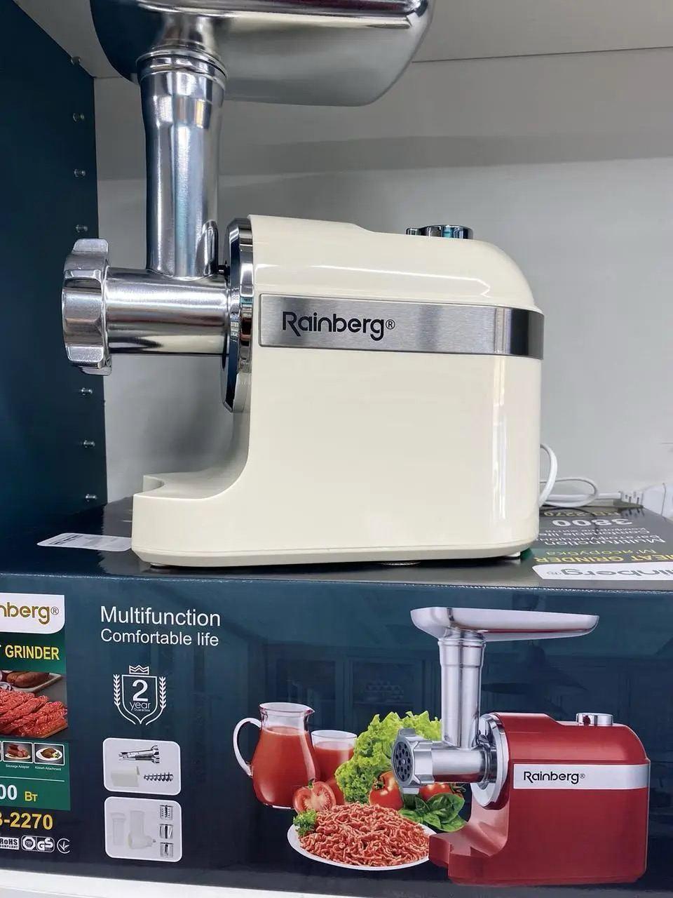 М'ясорубка електрична для томатного соку Rainberg RB-2270 3800W (2589133873) - фото 7