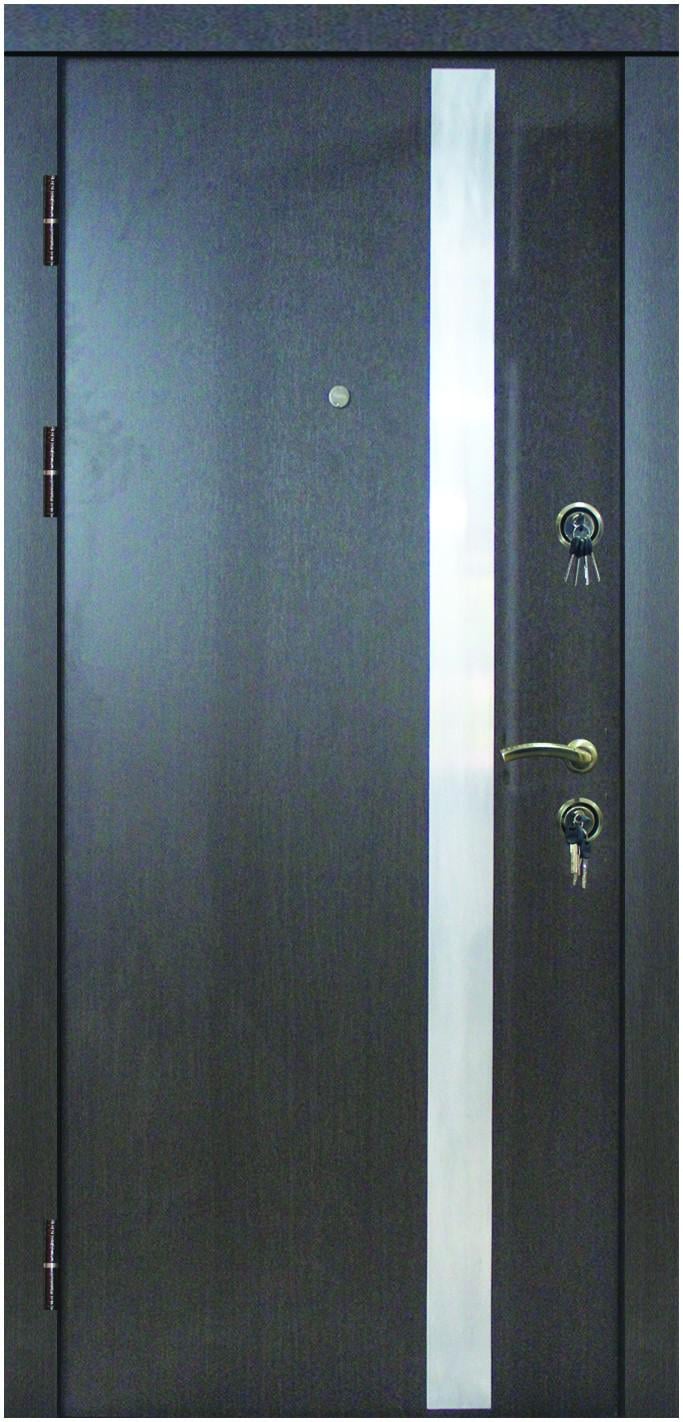 Двери входные квартирные Термоплюс Шоколад 2040х960 мм левые (96L) Двери входные квартирные Термоплюс Шоколад 2040х960 мм левые (96L)