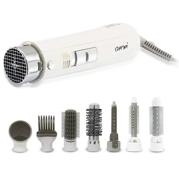 Фен для укладки волос Gemei GM-4832 с насадками (211487833zas)