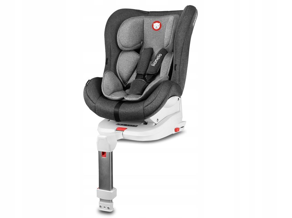 Автокресло Lionelo Lennart Stone Grey Isofix 0-18 kg