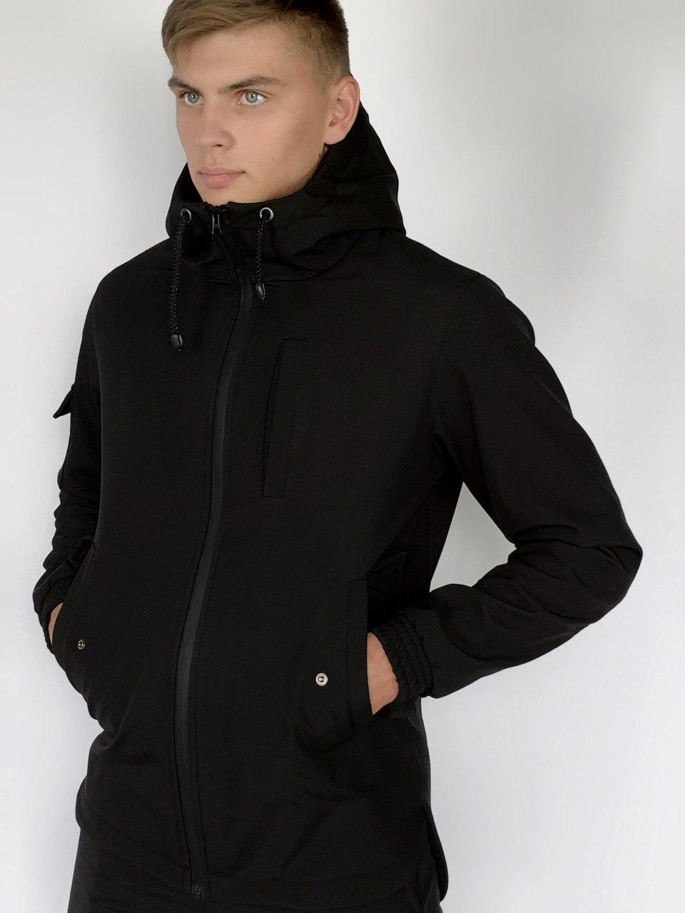 Куртка Intruder Softshell XXXL Черный (1590399975/5)