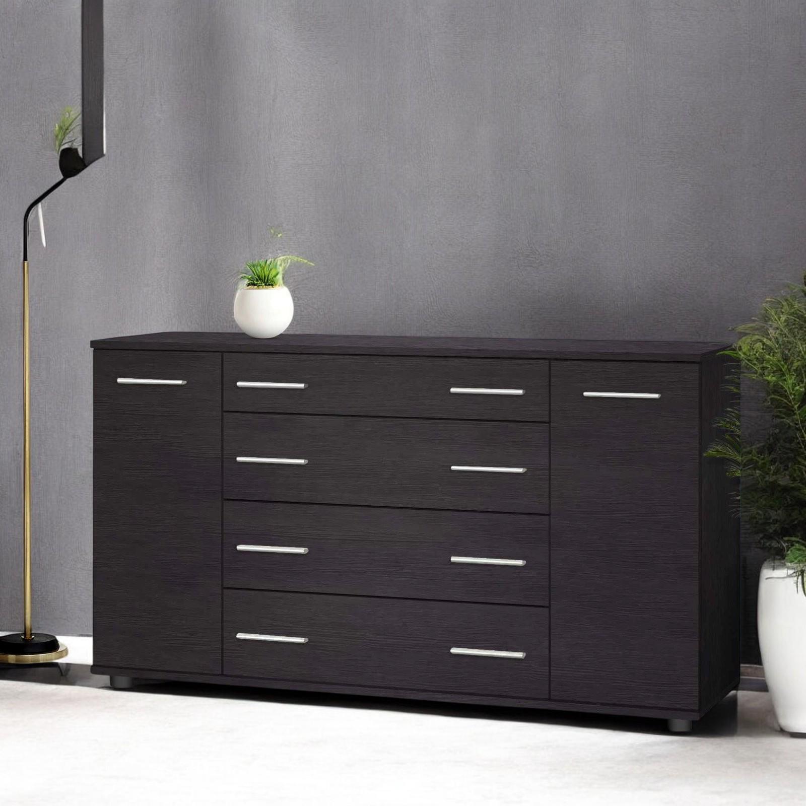 Комод большой для вещей в спальню и гостиную Венге темный (О-4в) - фото 2 Комод большой для вещей в спальню и гостиную Венге темный (О-4в) - фото 2