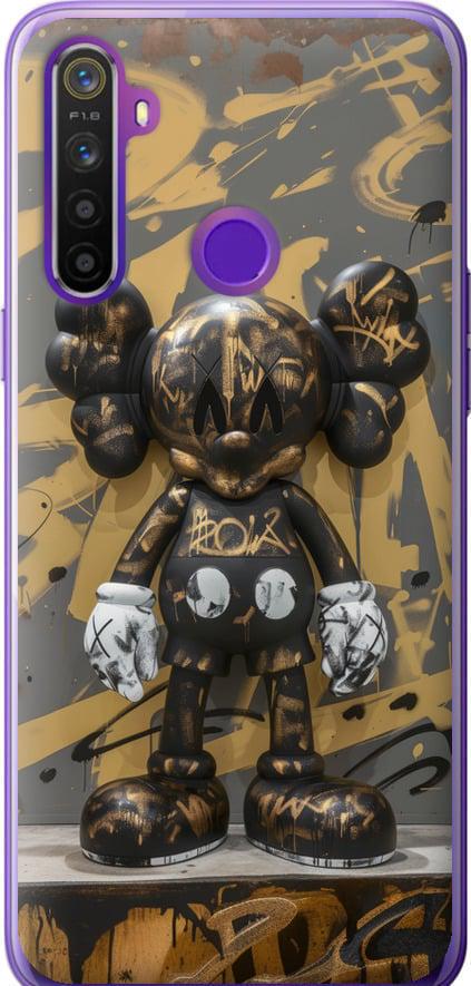 Чехол на Realme 5 Bronze kaws (6097t-1862-42517)