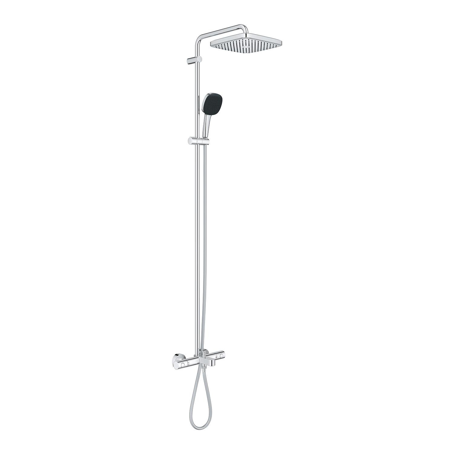 Душова система з термостатом Grohe QuickFix Vitalio Comfort 26984001 CV033294 Хром (214253) - фото 4 Душова система з термостатом Grohe QuickFix Vitalio Comfort 26984001 CV033294 Хром (214253) - фото 4
