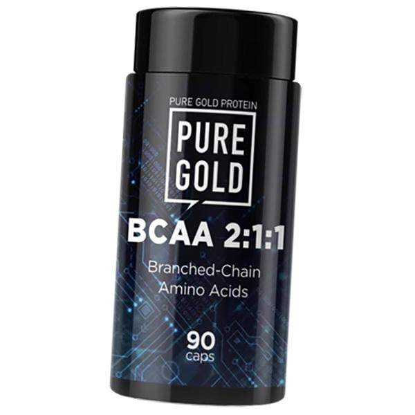 Аминокислоты Pure Gold Protein ВСАА 2:1:1 90 капс. (28618001)