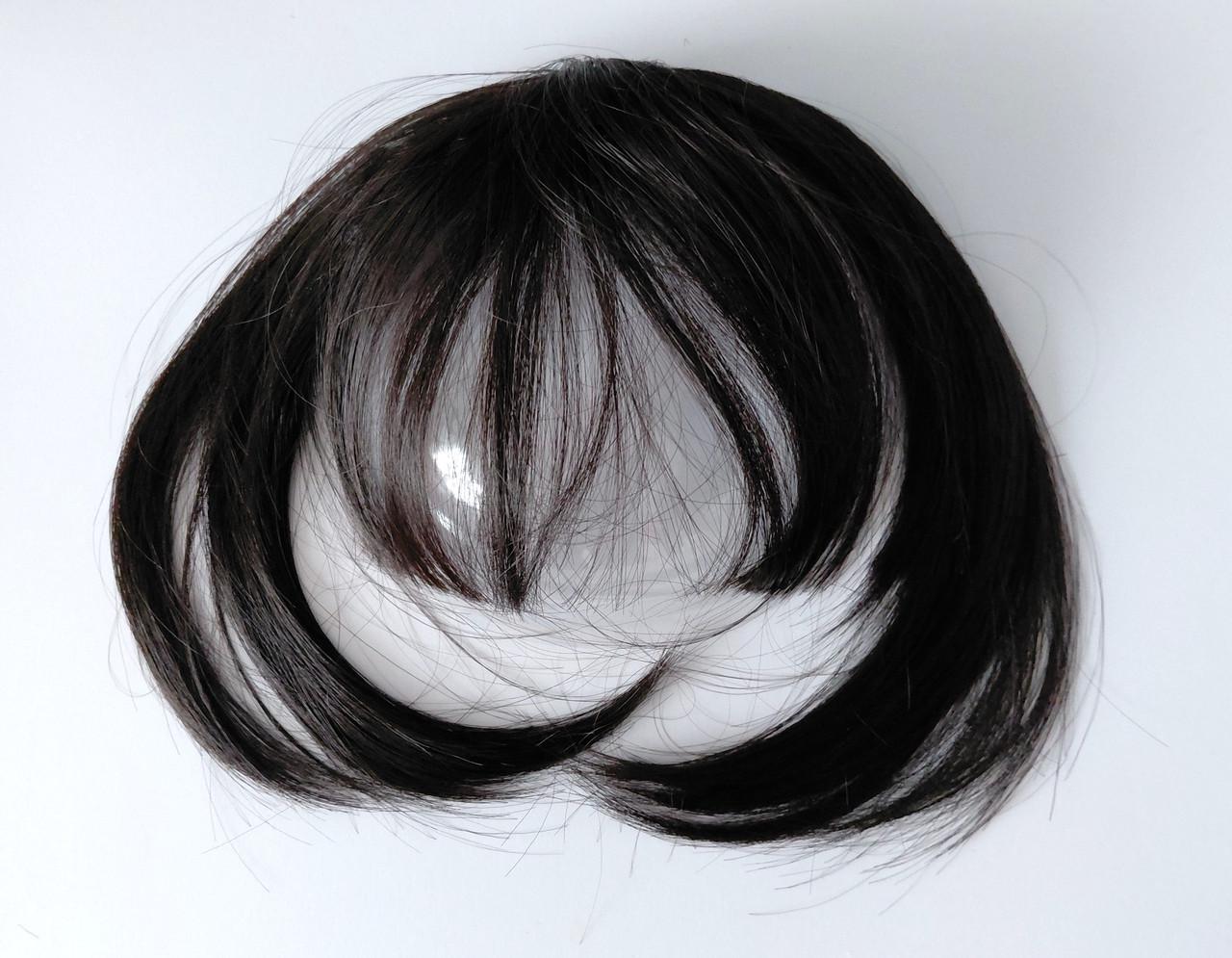 Искусственные волосы прядь с челкой на шпильках Коричнево-черный (29862394) - фото 3 Искусственные волосы прядь с челкой на шпильках Коричнево-черный (29862394) - фото 3