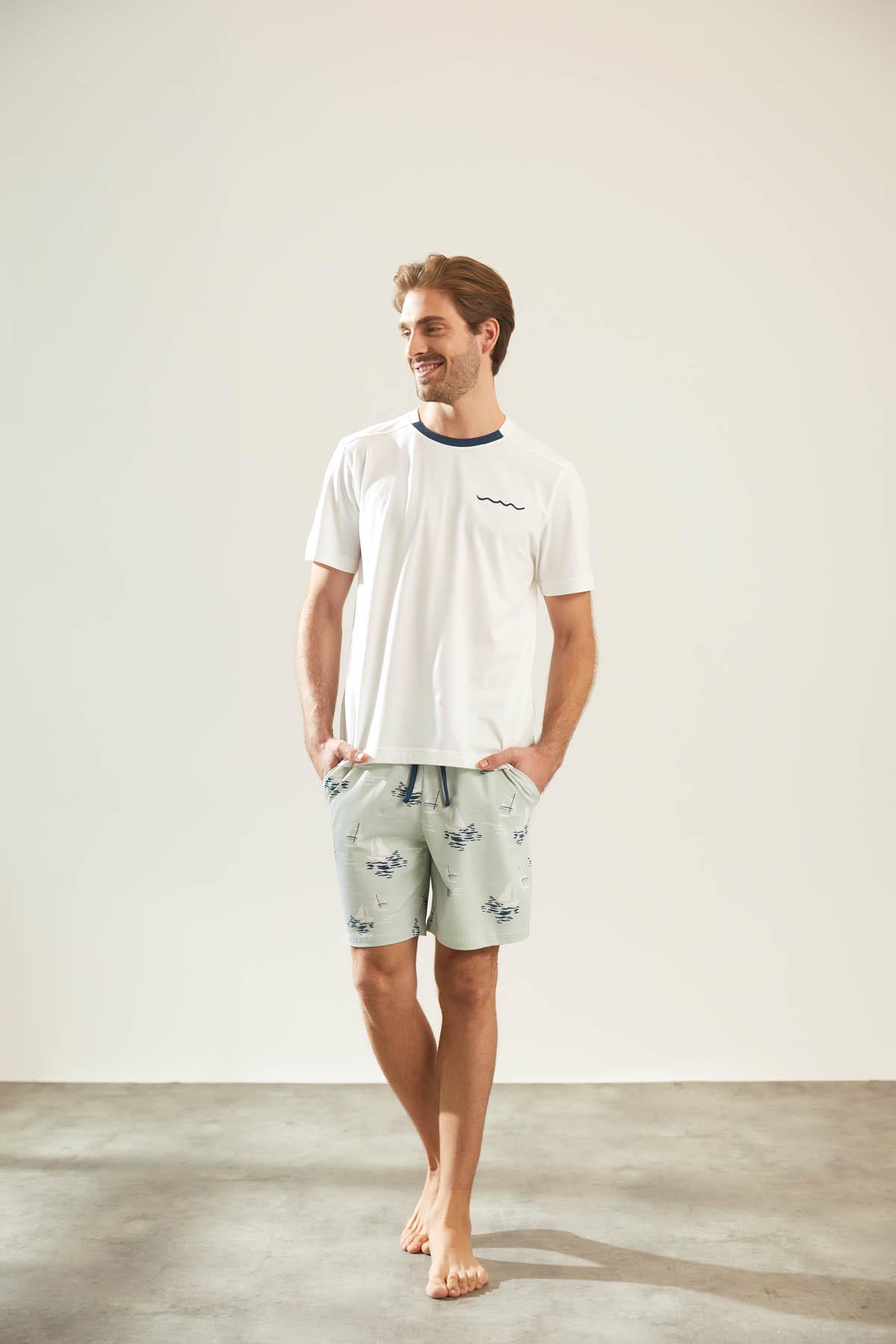 Піжама чоловіча HAYS 36434 S Ekru (CN33909)