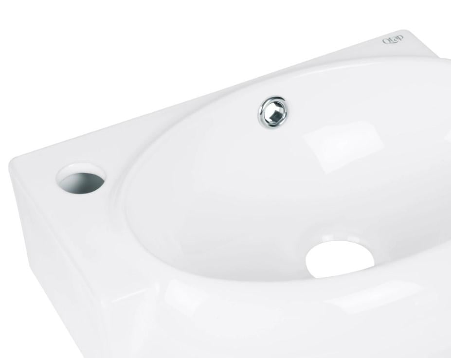 Раковина Qtap Leo без донного клапана (QT11115011LWN) - фото 3