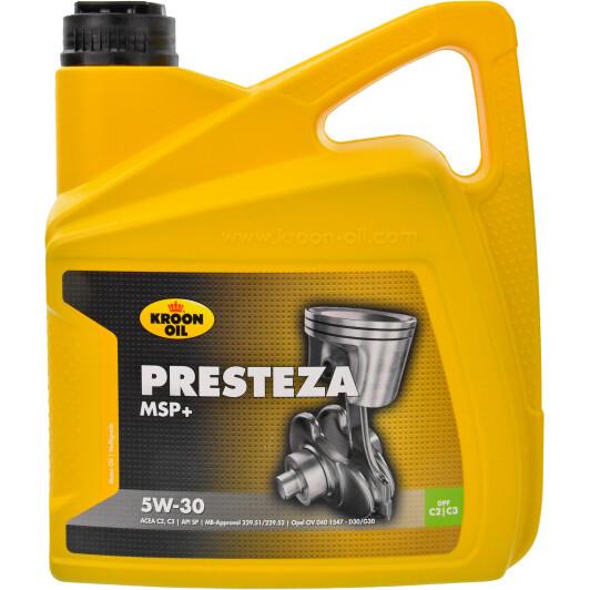 Смазка KROON OIL Presteza MSP синтетика 5W30 4 л (35137) Смазка KROON OIL Presteza MSP синтетика 5W30 4 л (35137)