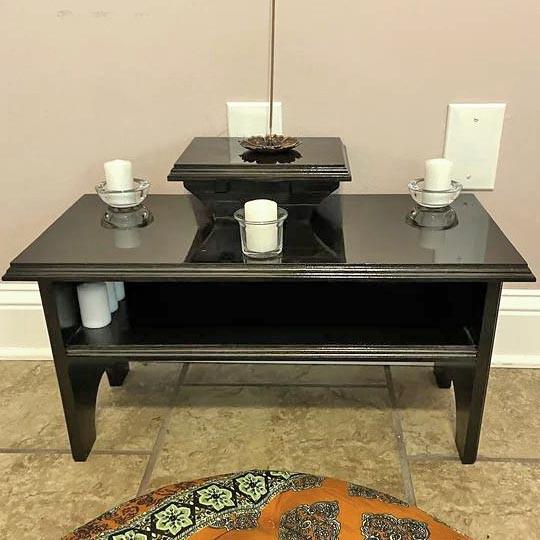 Алтарь для медитации из дерева Инатес Венге (ЛАТ-009812)