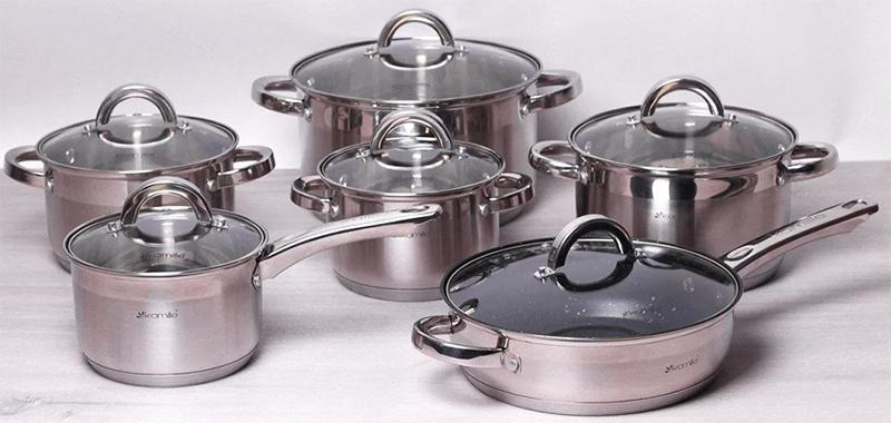 Набір кухонного посуду Kamille Mystery 12 пр.