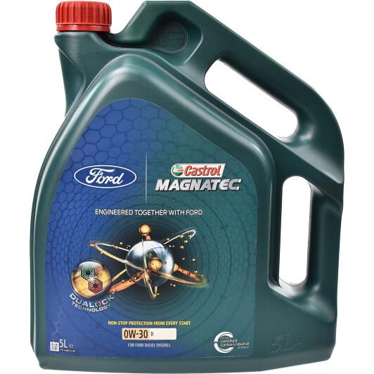 Моторное масло Castrol Magnatec Professional D 0W-30 Ford 5 л (157C37)