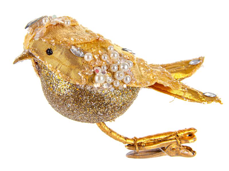 Елочное украшение Elen Птичка (66-183)