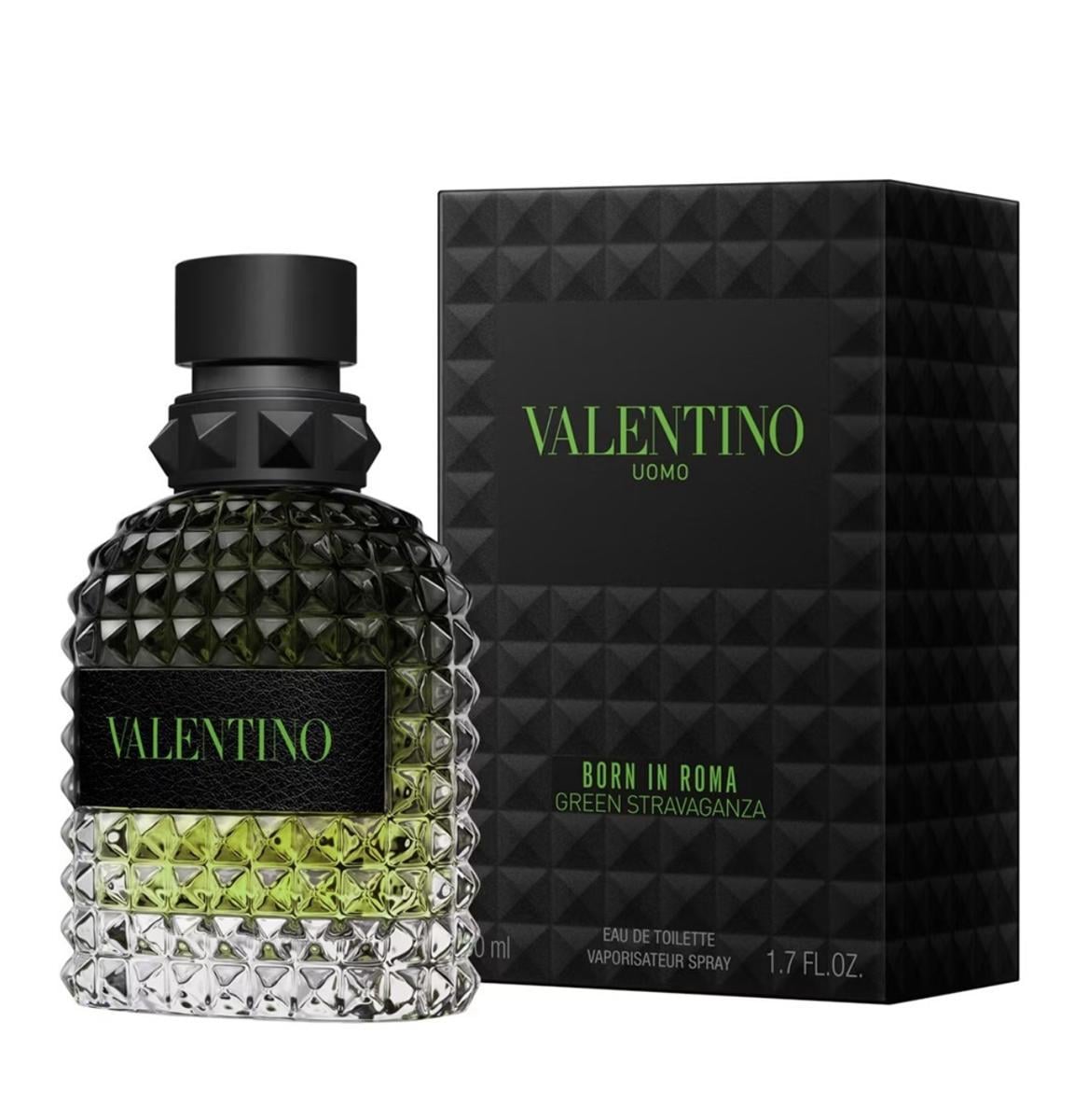 Туалетна вода для чоловіків аромат схожий на Valentino Born in Roma Uomo Green Stravaganza 100 мл (3614274024807)