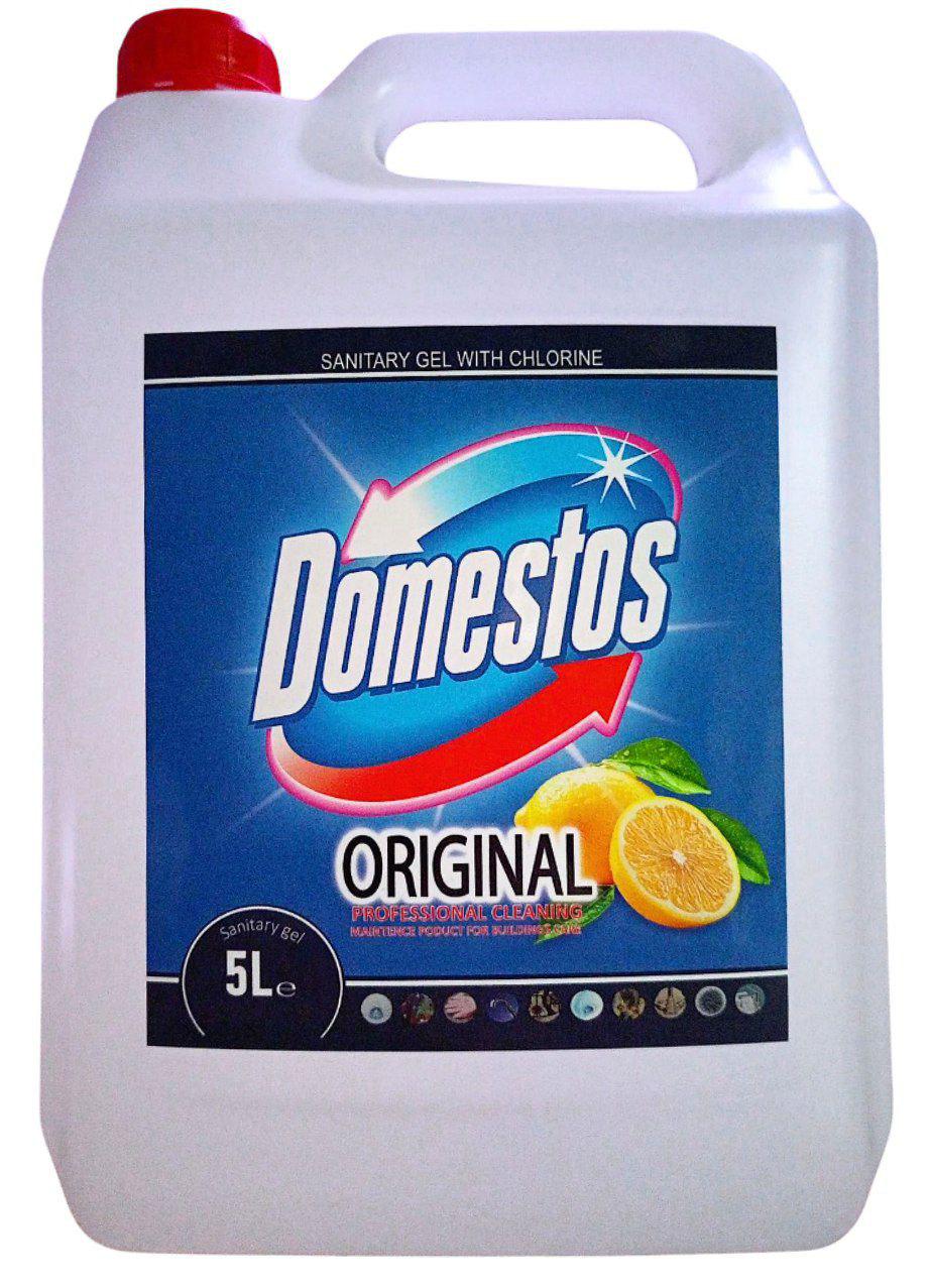 Средство для чистки туалета Domestos Original Лимон с хлором 5 л (00-00001479)