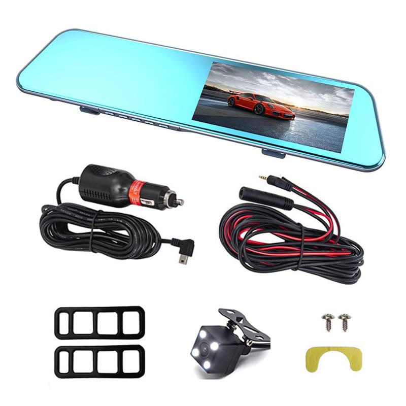 Видеорегистратор автомобильный зеркало H10 сенсорный с камерой заднего вида (4537027) - фото 5 Видеорегистратор автомобильный зеркало H10 сенсорный с камерой заднего вида (4537027) - фото 5