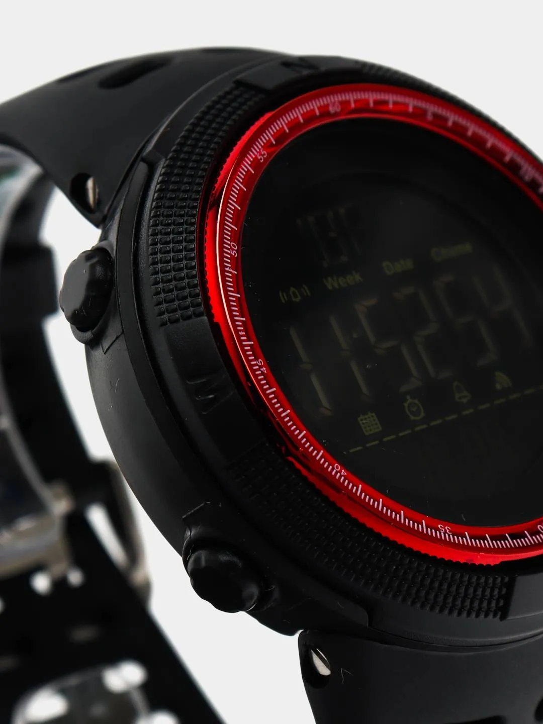 Наручний годинник чоловічий Skmei 1251 Чорний (1251 black/red) - фото 2 Наручний годинник чоловічий Skmei 1251 Чорний (1251 black/red) - фото 2