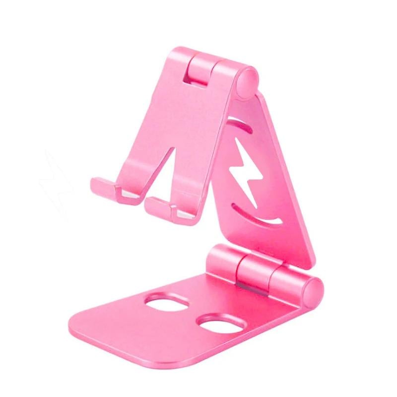 Подставка для смартфона L301 Flat Folding Bracket Розовый (1010395-Pink)
