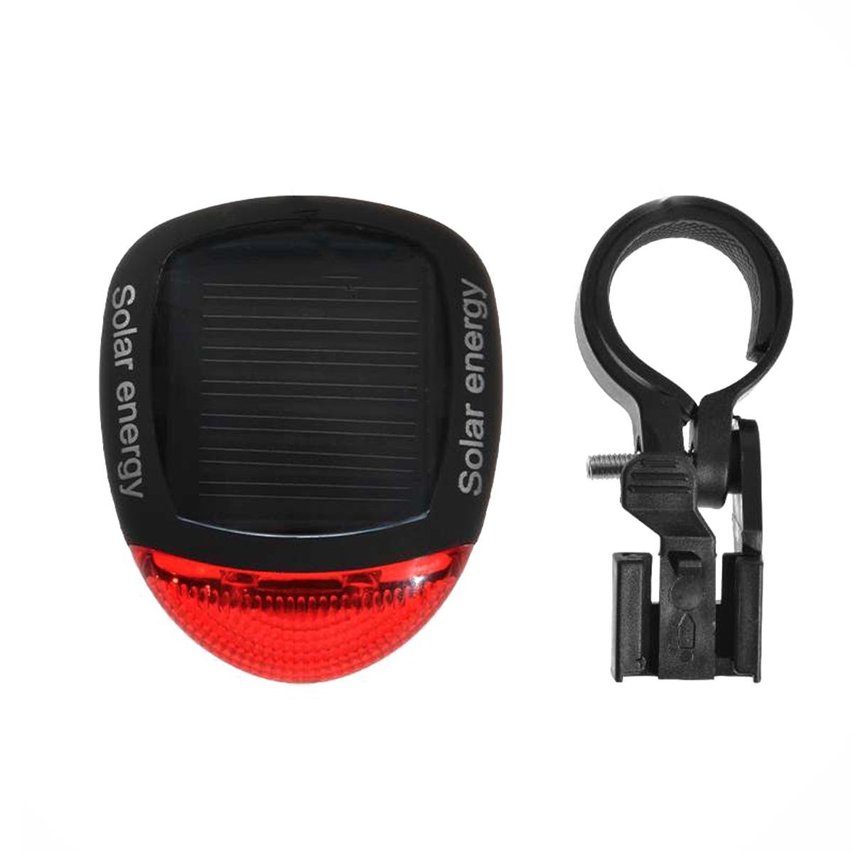 Фонарь задний на велосипед ROCKBROS WD-612801 на солнечной панели Черный (RB-612801-2195) Фонарь задний на велосипед ROCKBROS WD-612801 на солнечной панели Черный (RB-612801-2195)