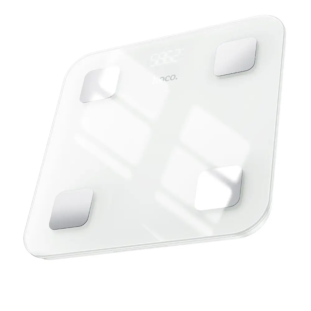 Ваги підлогові Hoco HI21 Smart Body Fat Scale White (2635620484)