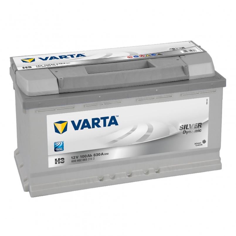 Аккумулятор Varta Dynamic H3 600402083 100Ah Silver