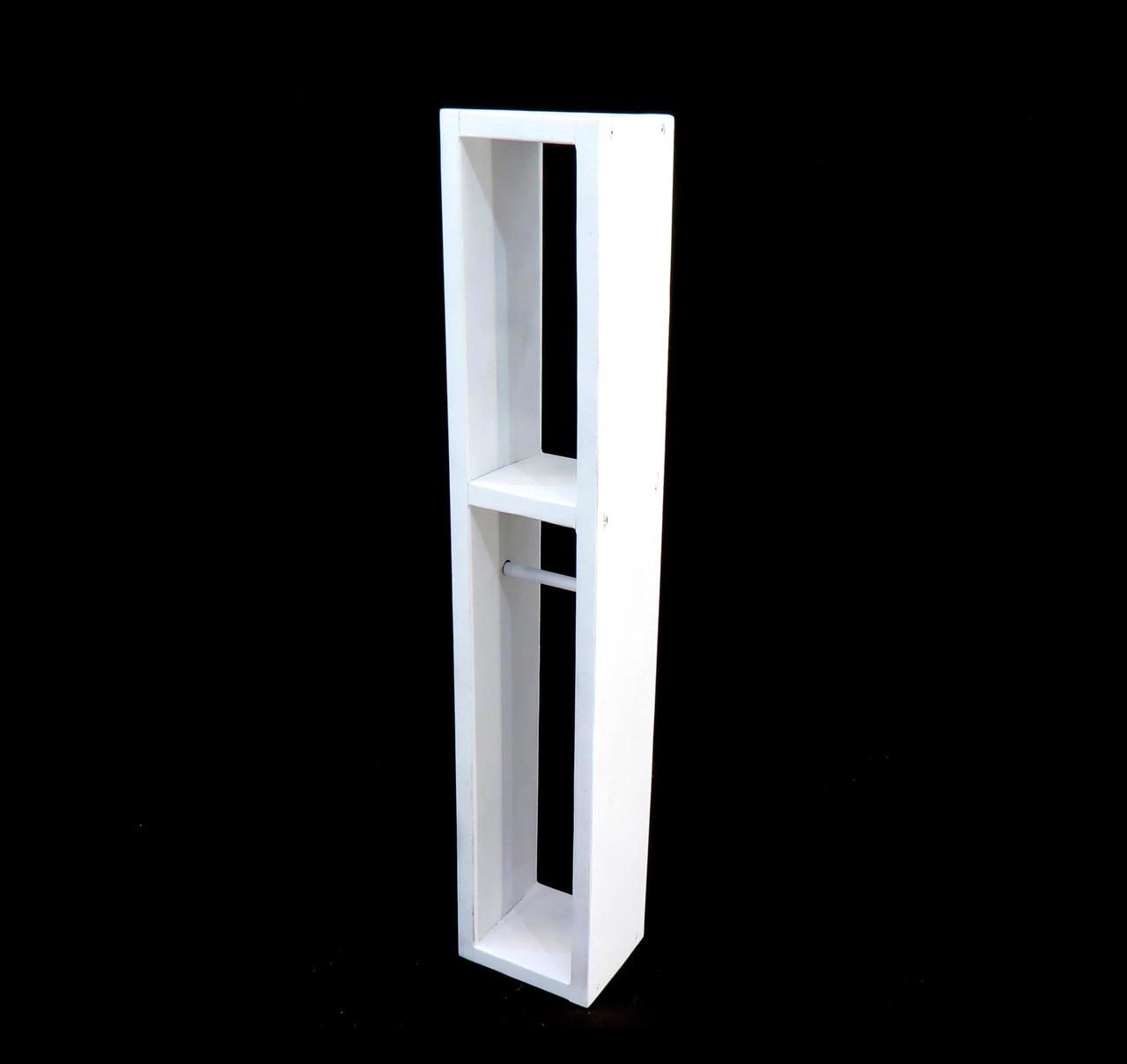 Держатель для туалетной бумаги из дерева Плюмбум Зефир (ДТБ-000420) - фото 3