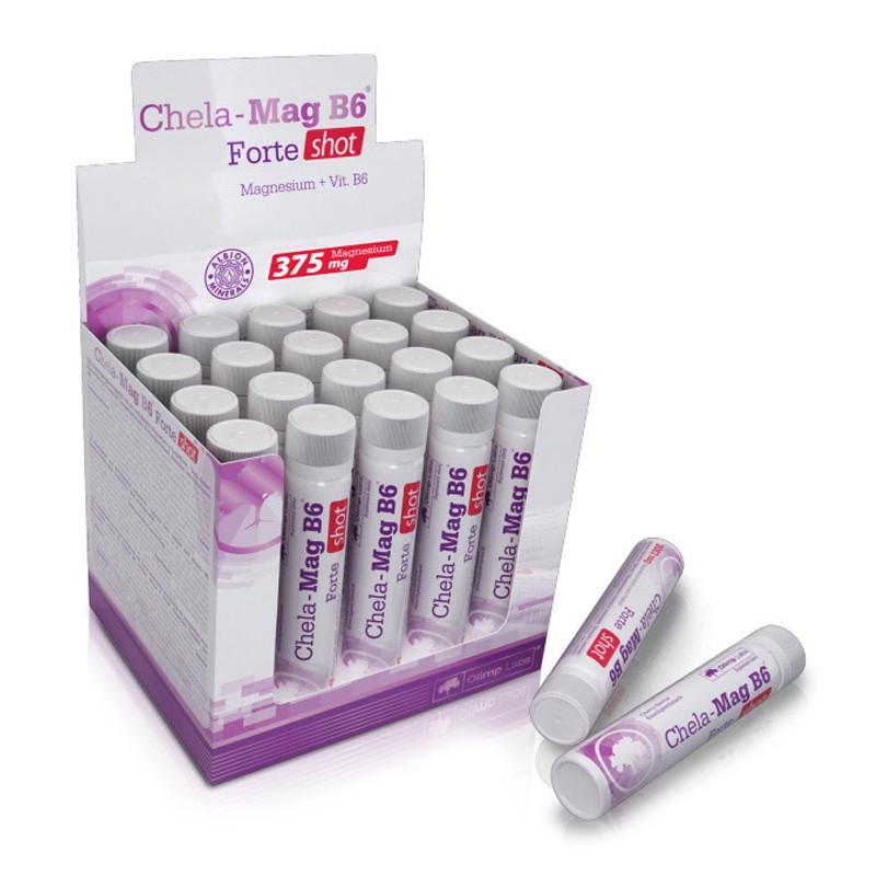 Магний и витамин B6 Olimp Chela-Mag B6 Forte Shot 20x25 мл Апельсин (01234-01)