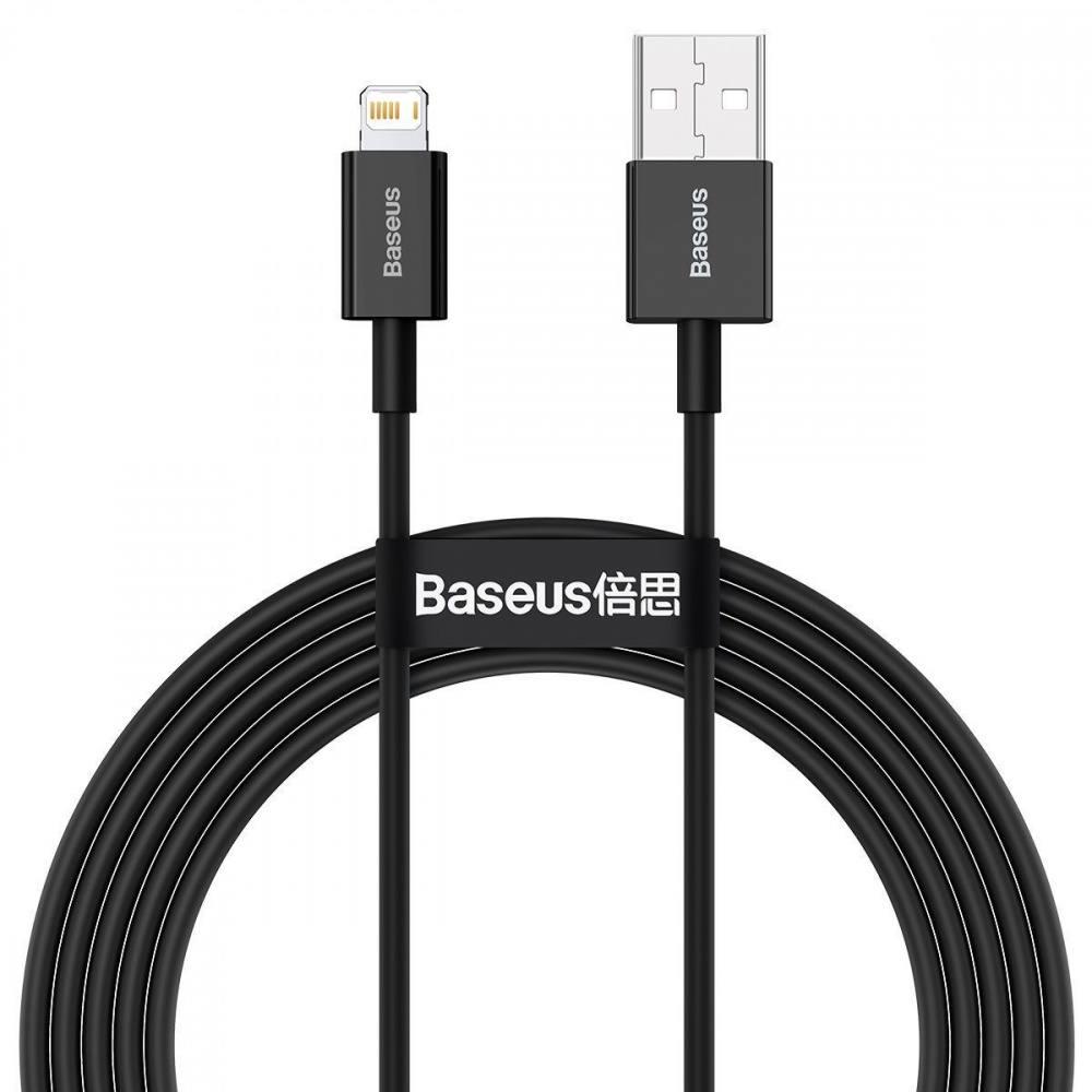 Кабель Baseus Superior Series Fast Charging Lightning 2,4A 2 м (9734653) - фото 1