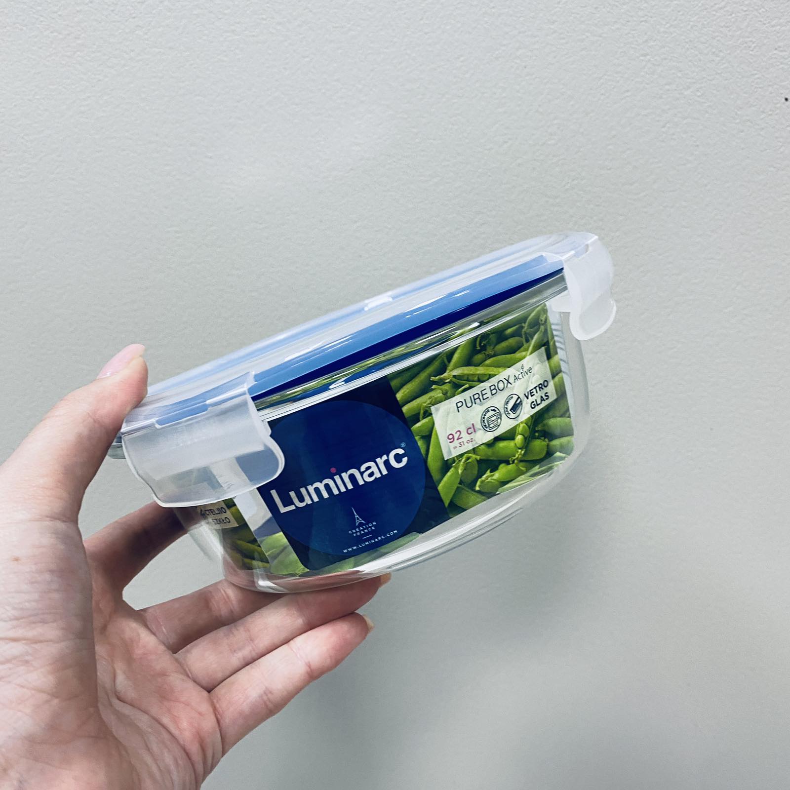 Контейнер круглий Luminarc Pure Box Active P3555 скляний 920 мл (66b1c58b252e696bca046e7e) - фото 6