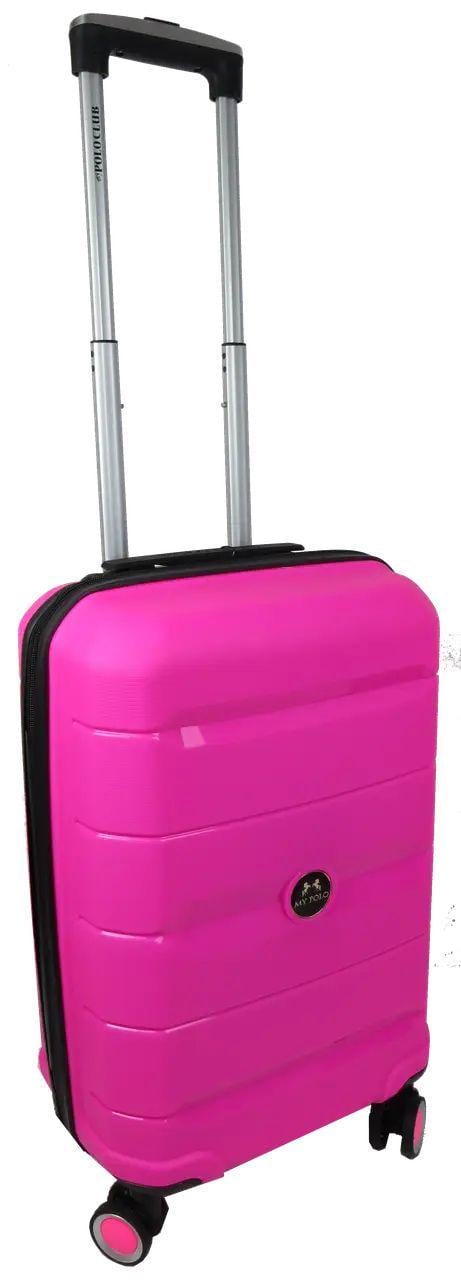Валіза мала My Polo з поліпропілену 40 л Рожевий (70c05 small pink)