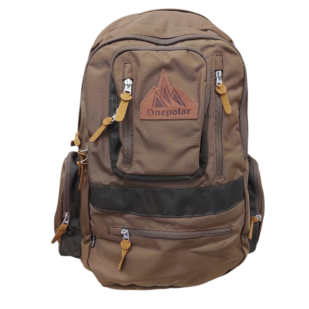 Рюкзак городской для ноутбука Onepolar W1770 30 л 15,4" А4 Хаки