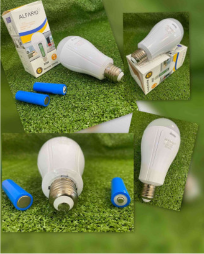 Світлодіодна лампочка Alfarid 20W Е27 220V LED на акумуляторі - фото 4