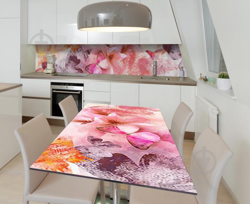 Наклейка 3Д виниловая на стол Zatarga «Бабочки в животе» 600х1200 мм (Z184821st) Наклейка 3Д виниловая на стол Zatarga «Бабочки в животе» 600х1200 мм (Z184821st)