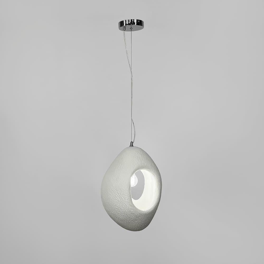 Світильник гіпсовий Ø 30х50 см Білий (MJ37-280*290) - фото 3