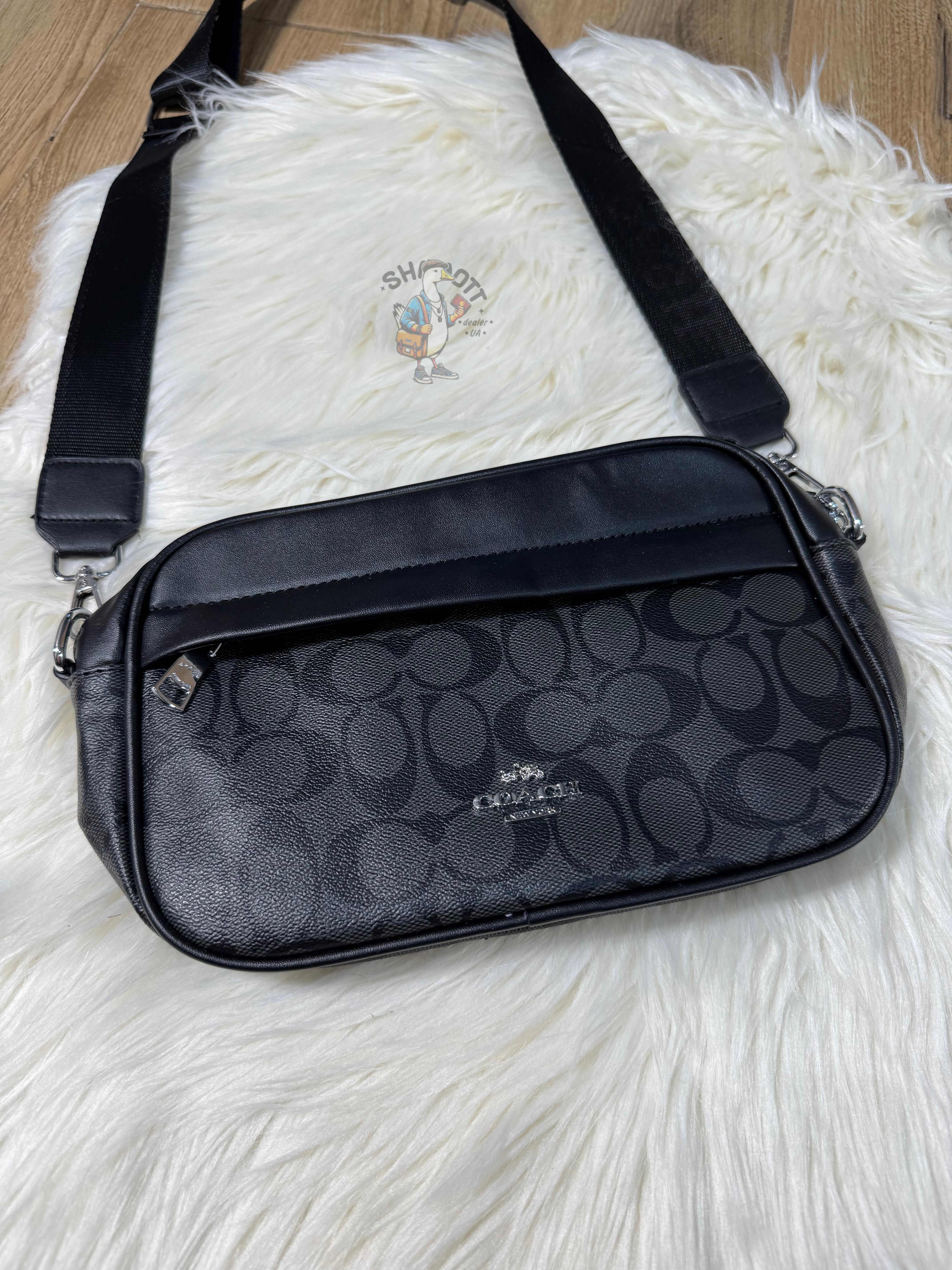 Сумка через плечо Coach кросс-боди Монограммная 25х16 cм (cia-bi1) Сумка через плечо Coach кросс-боди Монограммная 25х16 cм (cia-bi1)