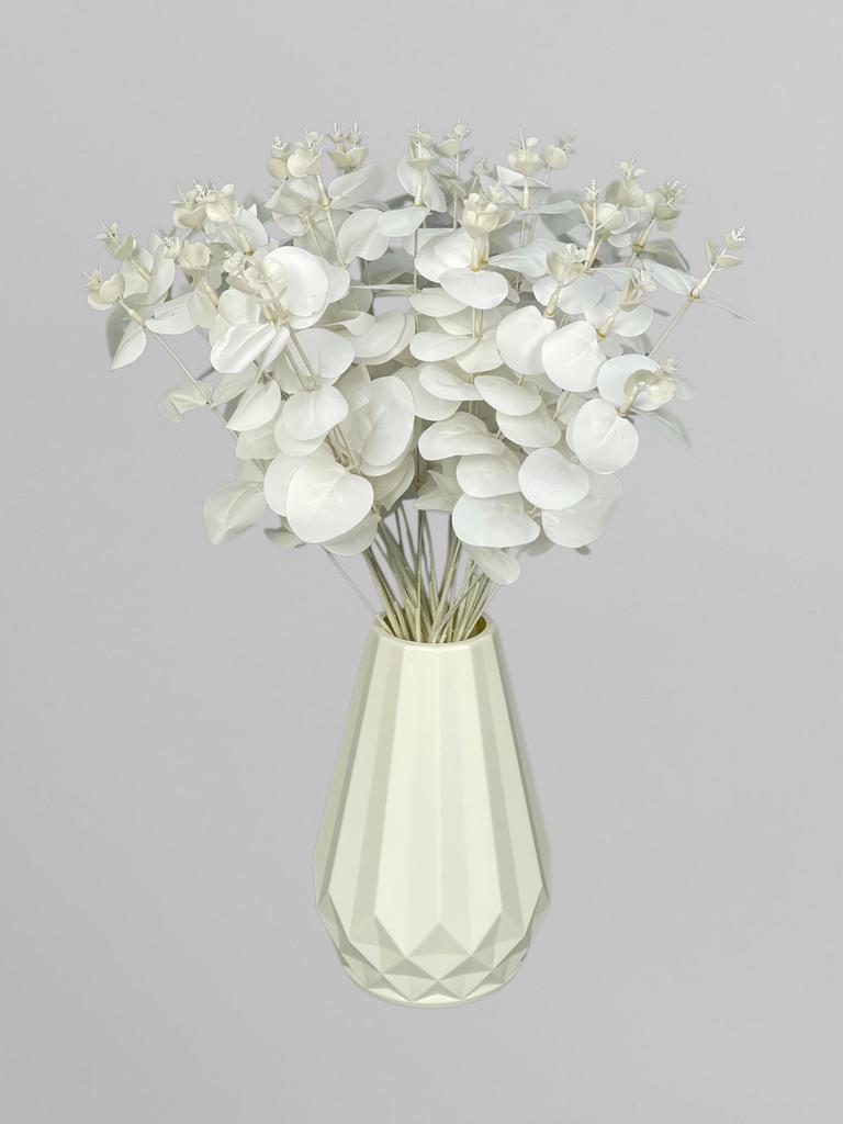 Искусственный эвкалипт 46 см Белый (Р03017) - фото 7